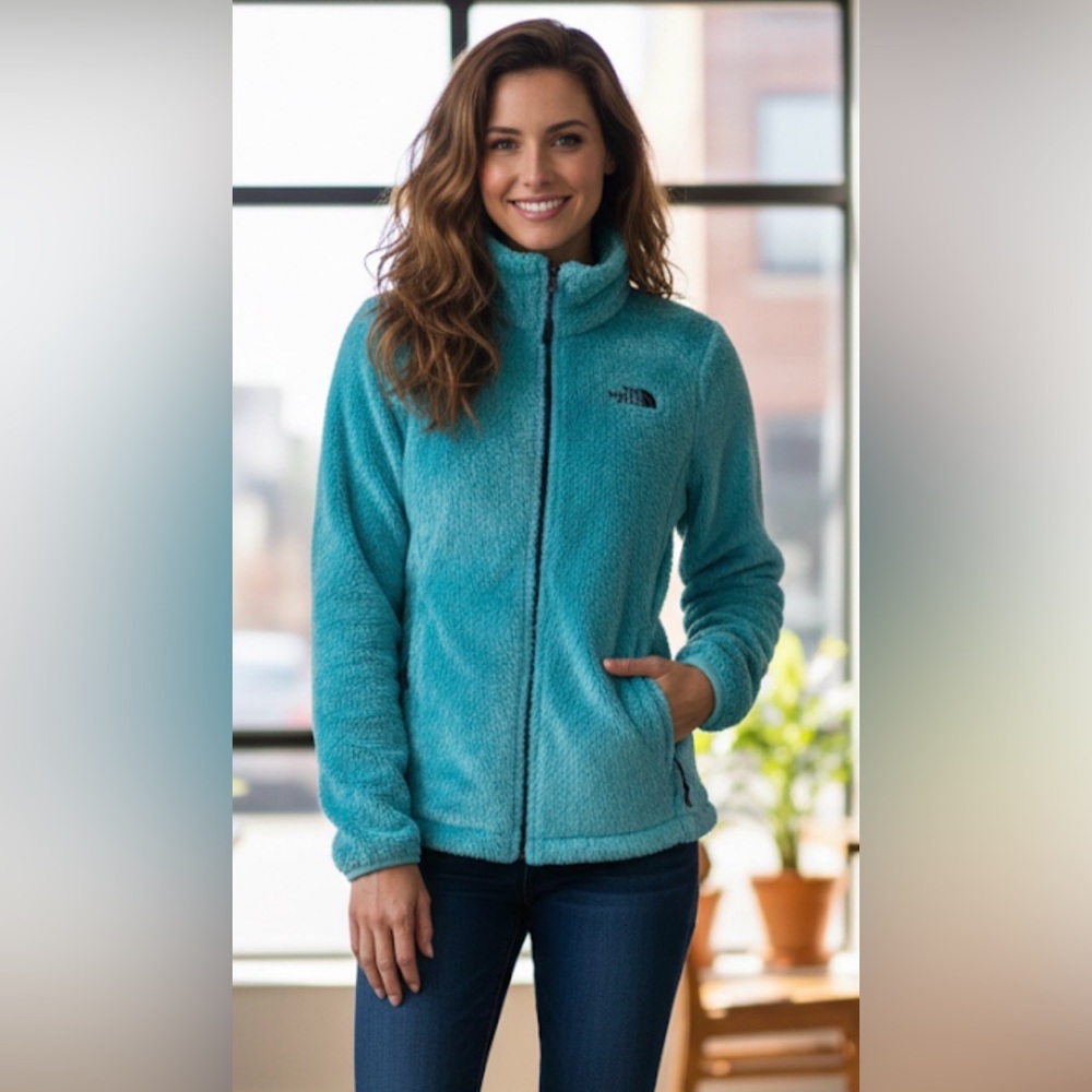 The North Face Soft Fleece Plush Full Zip Jacket Size Small